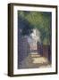 Rue St. Vincent in Spring, C.1884-Georges Seurat-Framed Giclee Print