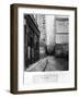 Rue Tirechape, from Rue De Rivoli, Paris, 1858-78-Charles Marville-Framed Giclee Print