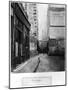 Rue Tirechape, from Rue De Rivoli, Paris, 1858-78-Charles Marville-Mounted Giclee Print