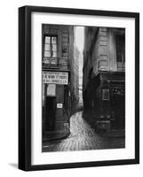 Rue Tirechape, from Rue St. Honore, Paris, 1858-78-Charles Marville-Framed Giclee Print