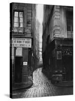 Rue Tirechape, from Rue St. Honore, Paris, 1858-78-Charles Marville-Stretched Canvas