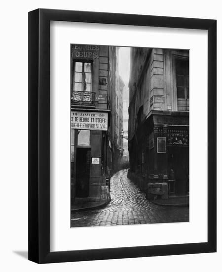 Rue Tirechape, from Rue St. Honore, Paris, 1858-78-Charles Marville-Framed Premium Giclee Print