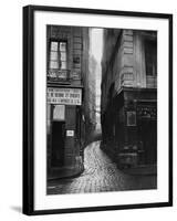 Rue Tirechape, from Rue St. Honore, Paris, 1858-78-Charles Marville-Framed Giclee Print