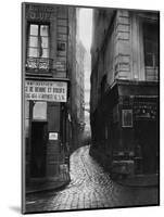 Rue Tirechape, from Rue St. Honore, Paris, 1858-78-Charles Marville-Mounted Giclee Print