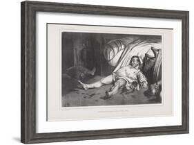 Rue Transnonain, Le 15 Avril, 1834, 1834-Honore Daumier-Framed Giclee Print