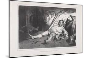 Rue Transnonain, Le 15 Avril, 1834, 1834-Honore Daumier-Mounted Giclee Print
