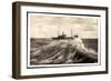 Rügenwalde Pommern, Schiff Auf Hoher See, Welle-null-Framed Giclee Print