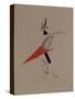 Ruffian, Figurine for the Opera Victory over the Sun by A. Kruchenykh, 1920-1921-El Lissitzky-Stretched Canvas