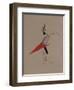 Ruffian, Figurine for the Opera Victory over the Sun by A. Kruchenykh, 1920-1921-El Lissitzky-Framed Giclee Print