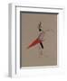 Ruffian, Figurine for the Opera Victory over the Sun by A. Kruchenykh, 1920-1921-El Lissitzky-Framed Giclee Print