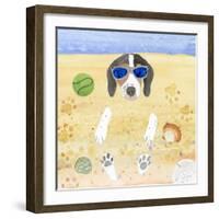 Ruffin' It IV-Alicia Ludwig-Framed Art Print