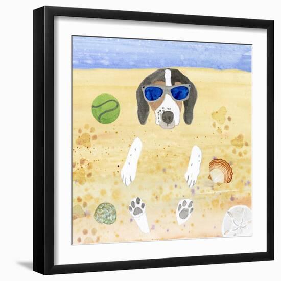 Ruffin' It IV-Alicia Ludwig-Framed Art Print