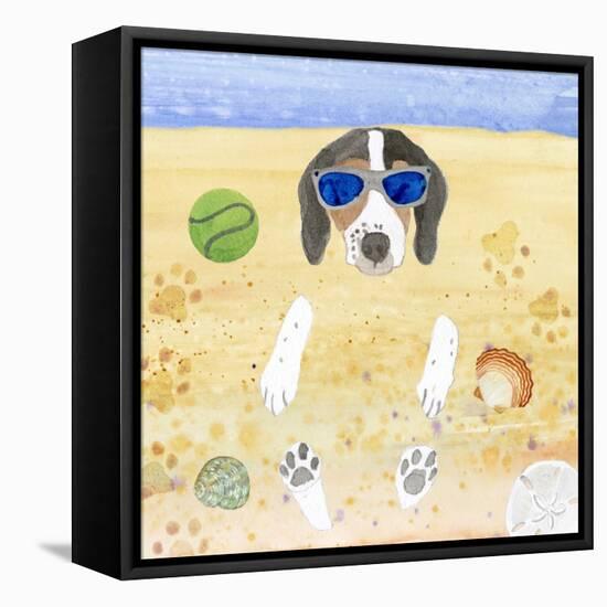 Ruffin' It IV-Alicia Ludwig-Framed Stretched Canvas