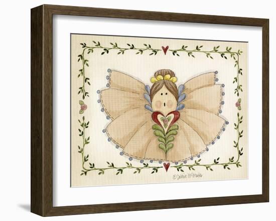Ruffled Angel-Debbie McMaster-Framed Giclee Print