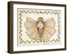 Ruffled Angel-Debbie McMaster-Framed Giclee Print