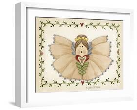 Ruffled Angel-Debbie McMaster-Framed Giclee Print