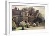 Rufford Abbey, Nottinghamshire-Ernest Haslehust-Framed Art Print