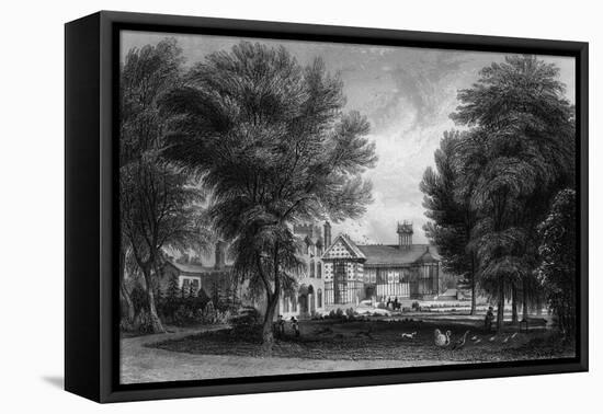 Rufford Old Hall, Lancashire-C Pickering-Framed Stretched Canvas