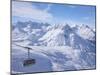 Rufikopf Cable Car, Stubenbach, Lech, Near St. Anton Am Arlberg, in Winter Snow, Austrian Alps-Peter Barritt-Mounted Premium Photographic Print