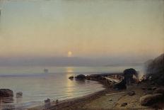 On the Seashore, 1882-Rufim Gavrilovich Sudkovsky-Mounted Giclee Print