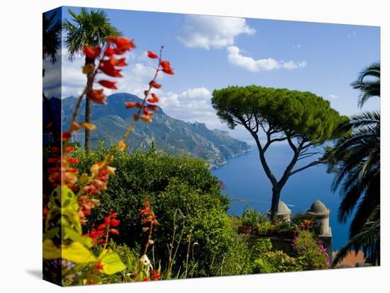 Rufolo View, Ravello, Amalfi Coast, UNESCO World Heritage Site, Campania, Italy, Europe-Charles Bowman-Stretched Canvas