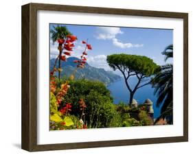 Rufolo View, Ravello, Amalfi Coast, UNESCO World Heritage Site, Campania, Italy, Europe-Charles Bowman-Framed Photographic Print