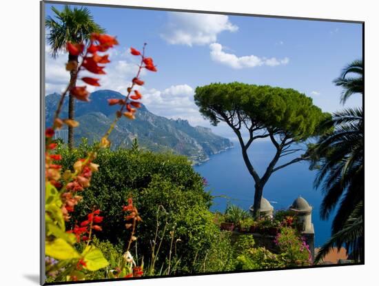 Rufolo View, Ravello, Amalfi Coast, UNESCO World Heritage Site, Campania, Italy, Europe-Charles Bowman-Mounted Photographic Print
