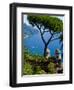 Rufolo View, Ravello, Amalfi Coast, UNESCO World Heritage Site, Campania, Italy, Europe-Charles Bowman-Framed Premium Photographic Print