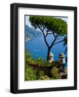 Rufolo View, Ravello, Amalfi Coast, UNESCO World Heritage Site, Campania, Italy, Europe-Charles Bowman-Framed Photographic Print