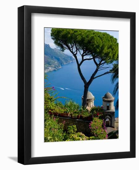 Rufolo View, Ravello, Amalfi Coast, UNESCO World Heritage Site, Campania, Italy, Europe-Charles Bowman-Framed Photographic Print