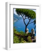 Rufolo View, Ravello, Amalfi Coast, UNESCO World Heritage Site, Campania, Italy, Europe-Charles Bowman-Framed Photographic Print