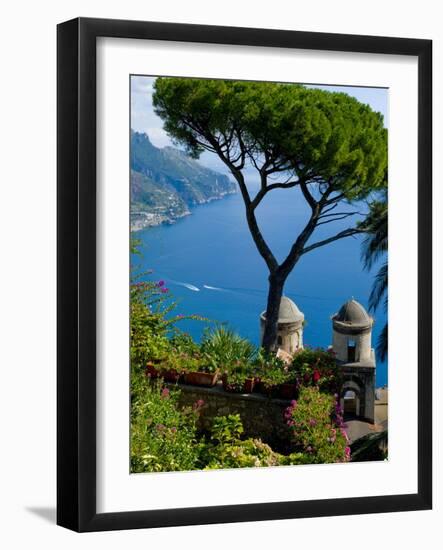 Rufolo View, Ravello, Amalfi Coast, UNESCO World Heritage Site, Campania, Italy, Europe-Charles Bowman-Framed Photographic Print