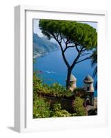 Rufolo View, Ravello, Amalfi Coast, UNESCO World Heritage Site, Campania, Italy, Europe-Charles Bowman-Framed Photographic Print