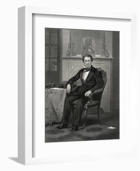 Rufus Choate-Alonzo Chappel-Framed Art Print