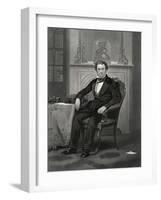 Rufus Choate-Alonzo Chappel-Framed Art Print