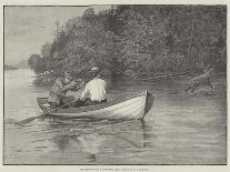 Black Bass Fishing in the Lakes of the Adirondacks, State of New York-Rufus Fairchild Zogbaum-Stretched Canvas