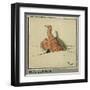 Rufus the Cat Explores the Mousehole-Cecil Aldin-Framed Art Print