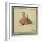 Rufus the Cat Explores the Mousehole-Cecil Aldin-Framed Art Print