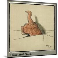 Rufus the Cat Explores the Mousehole-Cecil Aldin-Mounted Art Print