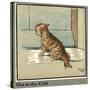 Rufus the Cat Out in the Cold and Rain-Cecil Aldin-Stretched Canvas