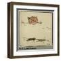 Rufus the Cat Watches a Mouse-Cecil Aldin-Framed Art Print