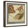 Rufus the Cat with Blossom the Cow-Cecil Aldin-Framed Art Print