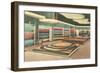Rug and Carpet Showroom-null-Framed Art Print