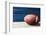 Rugby Ball on Wooden Background-Yastremska-Framed Photographic Print