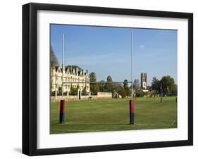 Rugby Fields of Oxford-searagen-Framed Photographic Print