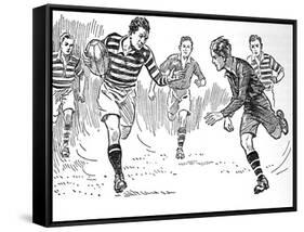 Rugby Football, 1937-null-Framed Stretched Canvas