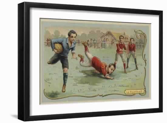 Rugby Football-null-Framed Premium Giclee Print