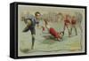 Rugby Football-null-Framed Stretched Canvas