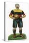 Rugby Footballer-null-Stretched Canvas