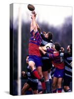 Rugby Game Action-null-Stretched Canvas